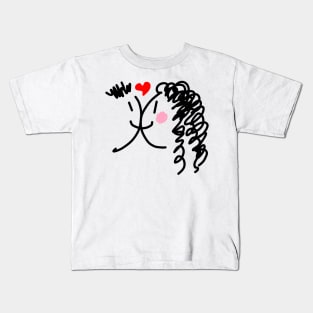 The little lovers Kids T-Shirt